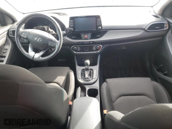2018 Hyundai Elantra GT with VIN KMHH35LE9JU011602, listed as a Copart auction lot 75507694 with 0 mi miles and Salvage Title. Bid and sale history available at carsss.com. Image 8.