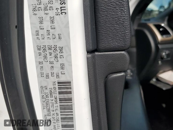 2016 Jeep Grand Cherokee Laredo z VIN 1C4RJEAG6GC390768, wystawiony jako Copart lot #51459885 z przebiegiem 130 690 mil mil oraz Szkoda całkowita • Salvage title. Historia ofert i sprzedaży dostępna na DreamBid. Obrazek 14.