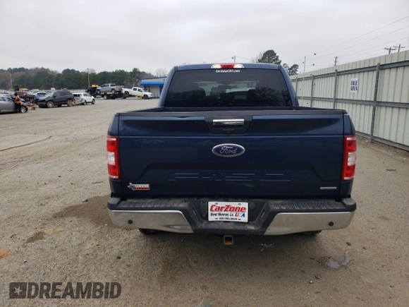 2020 Ford F-150 XL with VIN 1FTEW1C41LKD17108, listed as a Copart auction lot 44181565 with 169,026 mi miles and Salvage Title. Bid and sale history available at carsss.com. Image 6.
