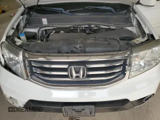 2012 Honda Pilot EX-L with VIN 5FNYF3H5XCB028347, listed as a Copart auction lot 46604945 with 207,003 mi miles and Salvage Title. Bid and sale history available at DreamBid. Image 13.