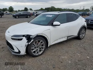 2023 Genesis GV60 Advanced z VIN KMUKCDTC1PU014504, wystawiony jako Copart lot #68915134 z przebiegiem 22 430 mil mil oraz Szkody całkowita. Historia ofert i sprzedaży dostępna na DreamBid. Obrazek 1.