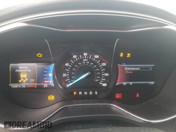 2017 Ford Fusion SE with VIN 3FA6P0HDXHR249761, listed as a Copart auction lot 41978275 with 103,873 mi miles and Salvage Title. Bid and sale history available at DreamBid. Image 9.