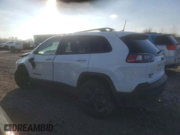 2021 Jeep Cherokee Altitude with VIN 1C4PJMLB2MD139609, listed as a Copart auction lot 83249764 with 70,946 mi miles and Salvage Title. Bid and sale history available at carsss.com. Image 2.