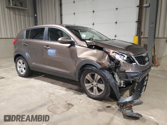 2013 Kia Sportage LX with VIN KNDPB3A27D7442622, listed as a Copart auction lot 63309075 with 134,266 mi miles and Salvage title. Bid and sale history available at DreamBid. Image 4.