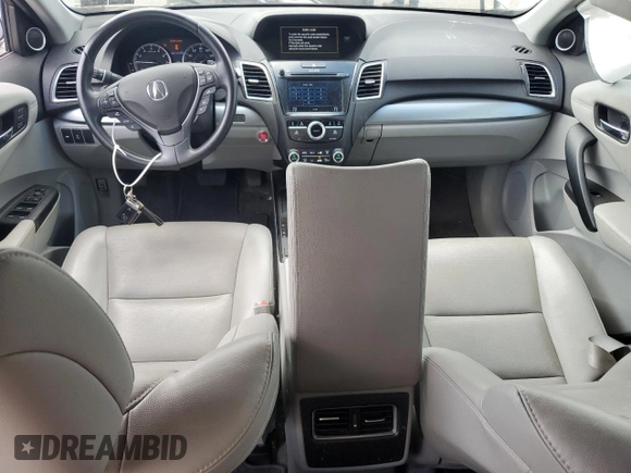 2017 Acura RDX w/Technology Pkg with VIN 5J8TB4H58HL010866, listed as a Copart auction lot 55459485 with 79,996 mi miles and Clean Title. Bid and sale history available at carsss.com. Image 8.