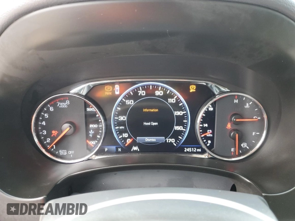 2023 GMC Terrain Denali with VIN 3GKALXEGXPL250390, listed as a Copart auction lot 56064525 with 24,512 mi miles and Salvage title. Bid and sale history available at DreamBid. Image 9.