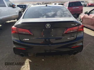 2018 Acura TLX w/A-SPEC Pkg with VIN 19UUB3F60JA004992, listed as a Copart auction lot 45425085 with 82,929 mi miles and Salvage Title. Bid and sale history available at carsss.com. Image 6.