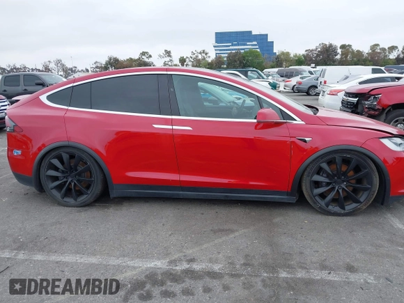 2021 Tesla Model X Long Range Plus with VIN 5YJXCBE24MF324376, listed as a IAAI auction lot 42034108 with Not Provided miles and . Bid and sale history available at carsss.com. Image 13.