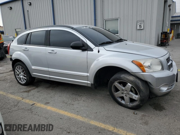 2008 Dodge Caliber R/T with VIN 1B3HB78K28D503675, listed as a Copart auction lot 42827395 with 161,960 mi miles and Salvage Title. Bid and sale history available at DreamBid. Image 4.