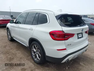 2021 BMW X3 sDrive30i with VIN 5UXTY3C04M9D81731, listed as a IAAI auction lot 41921255 with 81,047 mi miles and . Bid and sale history available at DreamBid. Image 3.