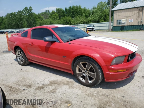 2008 Ford Mustang GT Deluxe с VIN 1ZVHT82H485102912, выставлен на аукционе Copart как лот 59882565 с пробегом 82 892 миль миль и Списание • Salvage title. История ставок и продаж доступна на DreamBid. Изображение 4.