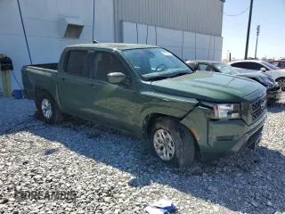 2024 Nissan Frontier SV with VIN 1N6ED1EJXRN640909, listed as a Copart auction lot 48756255 with 14,506 mi miles and Non repairable. Bid and sale history available at DreamBid. Image 4.