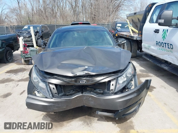 2013 Kia Optima EX with VIN 5XXGN4A77DG234921, listed as a IAAI auction lot 41823669 with 168,460 mi miles. Bid and sale history available at carsss.com. Image 12.