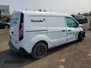 2020 Ford Transit Connect with VIN NM0LS7W26L1482056, listed as a Copart auction lot 64894964 with 106,077 mi miles and Salvage title. Bid and sale history available at DreamBid. Image 3.
