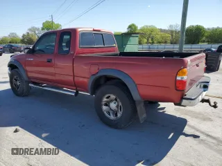 2001 Toyota Tacoma with VIN 5TEWM72NX1Z842202, listed as a Copart auction lot 53111405 with 304,857 mi miles and Salvage title. Bid and sale history available at DreamBid. Image 2.