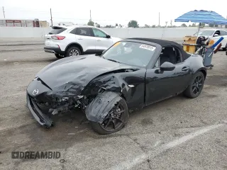 2021 Mazda MX-5 Miata Sport with VIN JM1NDAB70M0455950, listed as a Copart auction lot 54979915 with Not provided miles and Salvage title. Bid and sale history available at DreamBid. Image 1.