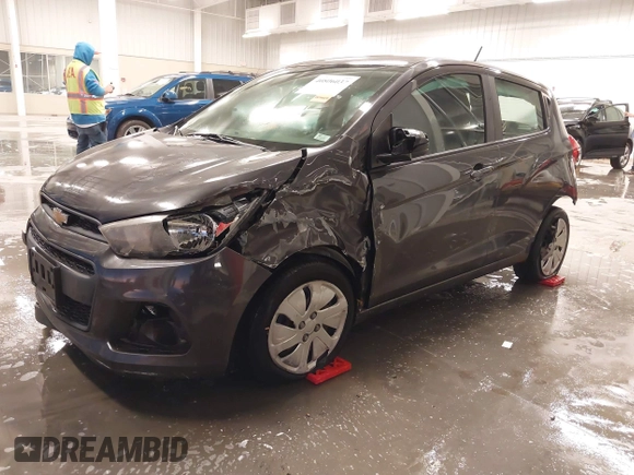 2016 Chevrolet Spark LS with VIN KL8CB6SA1GC570011, listed as a IAAI auction lot 40806037 with 106,786 mi miles. Bid and sale history available at carsss.com. Image 20.