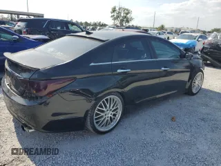 2013 Hyundai Sonata Limited with VIN 5NPEC4AC7DH573855, listed as a Copart auction lot 54483005 with 171,607 mi miles and Salvage Title. Bid and sale history available at carsss.com. Image 3.