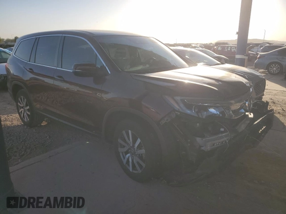 2021 Honda Pilot EX z VIN 5FNYF5H38MB017617, wystawiony jako Copart lot #44785305 z przebiegiem 75 879 mil mil oraz Szkoda całkowita • Salvage title. Historia ofert i sprzedaży dostępna na DreamBid. Obrazek 4.