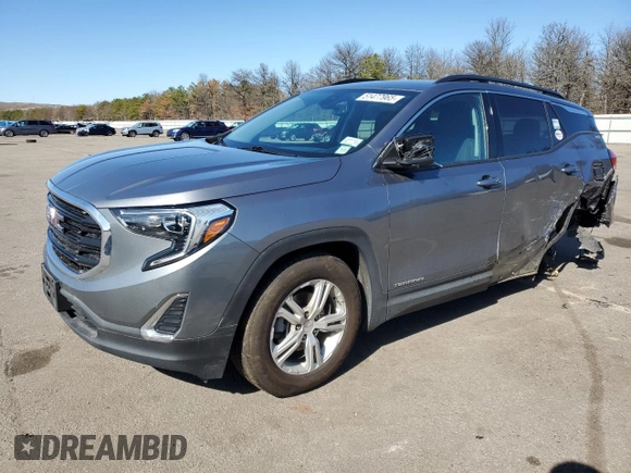 2020 GMC Terrain SLE with VIN 3GKALTEV7LL178050, listed as a Copart auction lot 51477965 with 68,886 mi miles and Salvage Title. Bid and sale history available at carsss.com. Image 1.