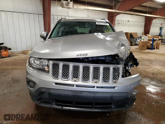 2017 Jeep Compass Latitude с VIN 1C4NJDEB7HD110343, выставлен на аукционе Copart как лот 80477904 с пробегом 139 501 миль миль и Чистый • Clean title. История ставок и продаж доступна на DreamBid. Изображение 5.