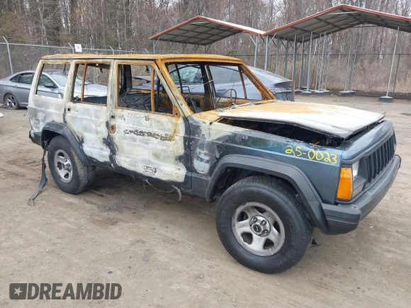 1994 Jeep Cherokee SE with VIN 1J4FJ28S0RL163438, listed as a IAAI auction lot 41783305 with 1 mi miles. Bid and sale history available at carsss.com. Image 1.
