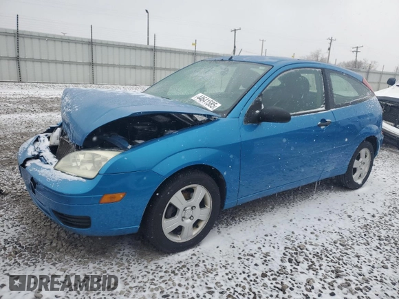 2007 Ford Focus S with VIN 1FAHP31NX7W178022, listed as a Copart auction lot 44641585 with Not Provided miles and Salvage Title. Bid and sale history available at DreamBid. Image 1.