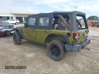 2007 Jeep Wrangler Unlimited X with VIN 1J4GA39177L164566, listed as a IAAI auction lot 42588655 with 50,915 mi miles and . Bid and sale history available at DreamBid. Image 3.