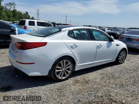 2015 Kia Optima SX Turbo with VIN 5XXGR4A60FG516459, listed as a Copart auction lot 54153155 with 66,643 mi miles and Salvage Title. Bid and sale history available at carsss.com. Image 3.