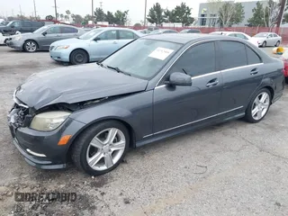 2011 Mercedes-Benz C-Class C 300 Sport with VIN WDDGF5EB5BR133393, listed as a IAAI auction lot 41712905 with 146,428 mi miles. Bid and sale history available at carsss.com. Image 18.