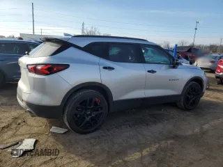 2020 Chevrolet Blazer LT z VIN 3GNKBCRS2LS689889, wystawiony jako Copart lot #48280455 z przebiegiem 58 428 mil mil oraz Szkoda całkowita • Salvage title. Historia ofert i sprzedaży dostępna na DreamBid. Obrazek 3.