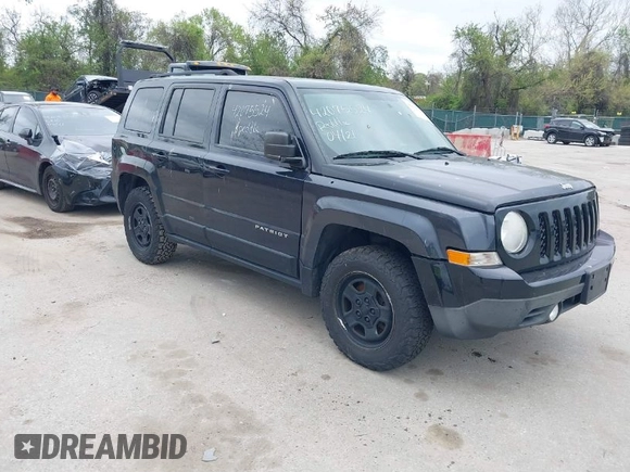 2015 Jeep Patriot Sport with VIN 1C4NJRBB3FD130331, listed as a IAAI auction lot 42075524 with 180,719 mi miles and . Bid and sale history available at carsss.com. Image 1.