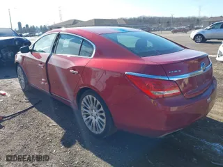 2014 Buick LaCrosse Premium II with VIN 1G4GF5G36EF165965, listed as a IAAI auction lot 41525351 with 91,455 mi miles. Bid and sale history available at carsss.com. Image 3.
