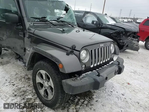 2017 Jeep Wrangler Unlimited Sahara z VIN 1C4BJWEG2HL629297, wystawiony jako Copart lot #46188865 z przebiegiem 98 463 mil mil oraz Szkoda całkowita • Salvage title. Historia ofert i sprzedaży dostępna na DreamBid. Obrazek 10.