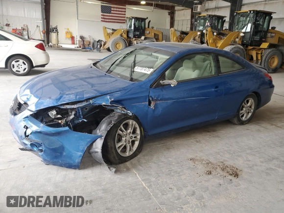 2008 Toyota Solara SE z VIN 4T1CE30P68U761791, wystawiony jako Copart lot #57707475 z przebiegiem 149 008 mil mil oraz Szkoda całkowita • Salvage title. Historia ofert i sprzedaży dostępna na DreamBid. Obrazek 1.