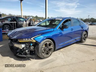 2022 Kia K5 GT-Line with VIN 5XXG64J28NG152506, listed as a Copart auction lot 45502475 with 29,340 mi miles and Salvage Title. Bid and sale history available at carsss.com. Image 1.