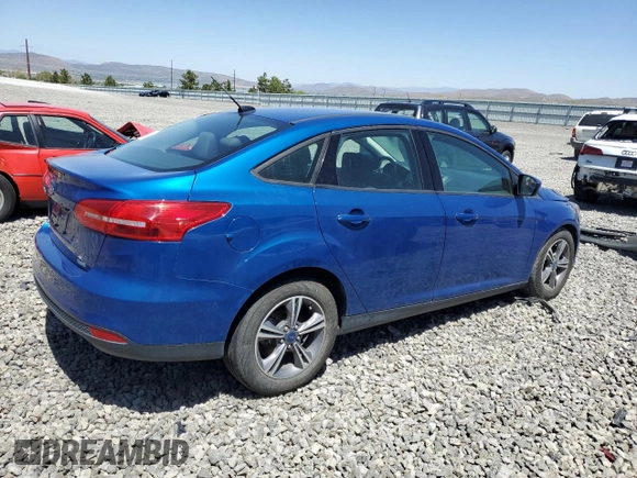 2018 Ford Focus SE z VIN 1FADP3FE1JL246725, wystawiony jako Copart lot #57913225 z przebiegiem 52 247 mil mil oraz Czysty tytuł • Clean title. Historia ofert i sprzedaży dostępna na DreamBid. Obrazek 3.