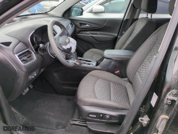 2020 Chevrolet Equinox LT with VIN 2GNAXKEV7L6198272, listed as a Copart auction lot 83858814 with 50,737 mi miles and Salvage Title. Bid and sale history available at carsss.com. Image 7.
