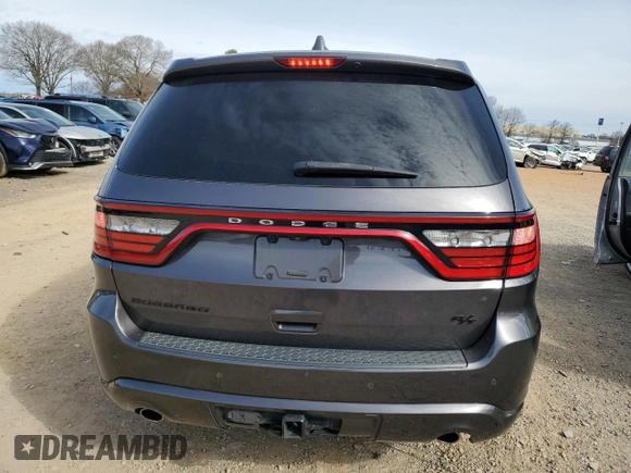 2015 Dodge Durango R/T with VIN 1C4SDHCT7FC799266, listed as a Copart auction lot 47827625 with 150,143 mi miles and Salvage Title. Bid and sale history available at DreamBid. Image 6.