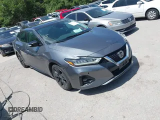 2020 Nissan Maxima SL with VIN 1N4AA6DVXLC373467, listed as a IAAI auction lot 42784055 with 221,014 mi miles and . Bid and sale history available at DreamBid. Image 1.