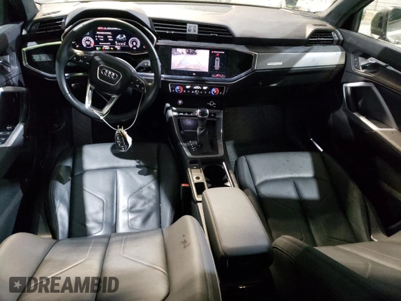 2020 Audi Q3 S line Premium Plus with VIN WA1EECF3XL1114302, listed as a Copart auction lot 52161355 with 39,536 mi miles and Salvage Title. Bid and sale history available at carsss.com. Image 8.