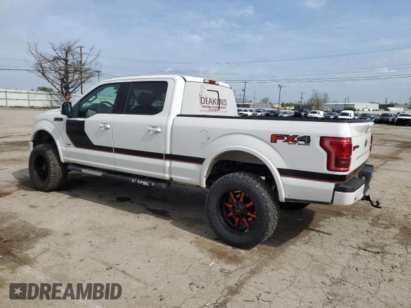 2016 Ford F-150 XLT with VIN 1FTFW1EG3GFC18218, listed as a Copart auction lot 50940584 with 194,047 mi miles and Salvage Title. Bid and sale history available at carsss.com. Image 2.