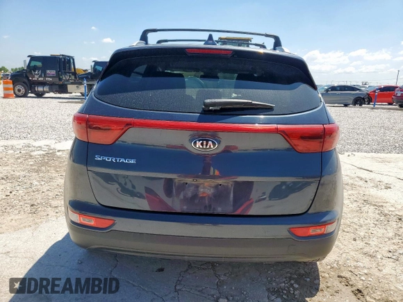 2019 Kia Sportage EX with VIN KNDPN3AC0K7601493, listed as a Copart auction lot 54046845 with 100,386 mi miles and Salvage title. Bid and sale history available at DreamBid. Image 6.