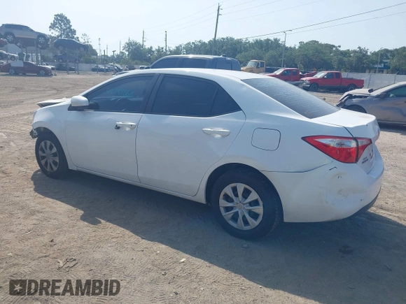2016 Toyota Corolla L z VIN 2T1BURHE4GC638320, wystawiony jako IAAI lot #42289868 z przebiegiem 154 482 mil mil oraz . Historia ofert i sprzedaży dostępna na DreamBid. Obrazek 3.