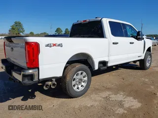 2024 Ford Super Duty F-250 SRW XL with VIN 1FT7W2BT4REF36126, listed as a IAAI auction lot 41208823 with 185 mi miles. Bid and sale history available at carsss.com. Image 4.