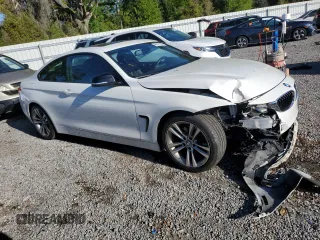 2015 BMW 4 Series 428i with VIN WBA3N3C54FK233896, listed as a Copart auction lot 49317635 with 57,250 mi miles and Salvage Title. Bid and sale history available at DreamBid. Image 4.