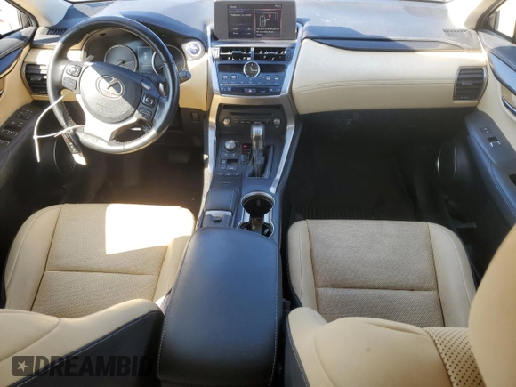 2020 Lexus NX 300h with VIN JTJDJRDZ0L5000239, listed as a Copart auction lot 50173755 with 63,838 mi miles and Salvage title. Bid and sale history available at DreamBid. Image 8.