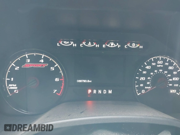 2018 Ford F-150 XL с VIN 1FTEW1EG0JFA72007, выставлен на аукционе IAAI как лот 41147065 с пробегом 56 790 миль миль и . История ставок и продаж доступна на DreamBid. Изображение 7.