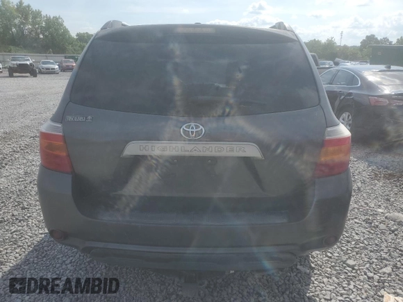 2010 Toyota Highlander with VIN 5TDZK3EH7AS002697, listed as a Copart auction lot 62661555 with 283,479 mi miles and Clean title. Bid and sale history available at DreamBid. Image 6.