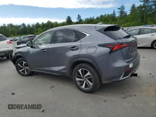 2018 Lexus NX 300h with VIN JTJBJRBZXJ2082652, listed as a Copart auction lot 58744985 with 106,090 mi miles and Salvage title. Bid and sale history available at DreamBid. Image 2.